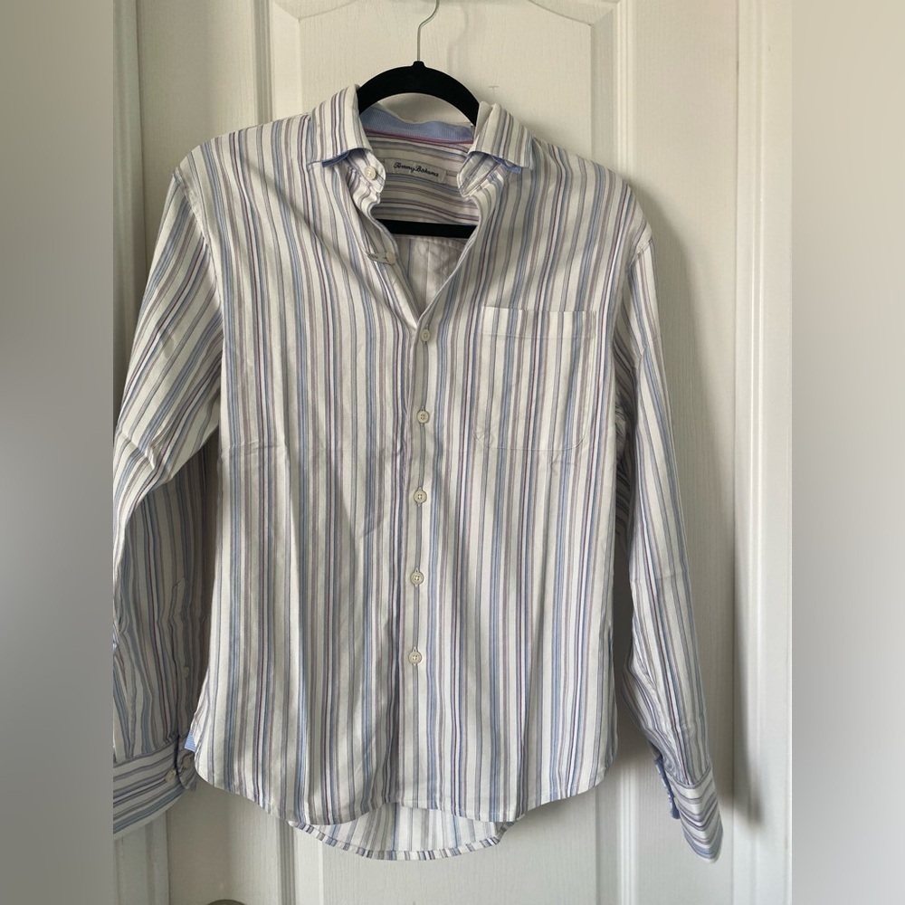 Men’s Tommy Bahama long sleeved dress shirt size-S